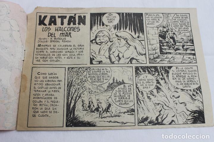Tebeos: COMIC KATAN N&ordm; 46, TORAY, 1958, LOS HALCONES DEL MAR - Foto 3