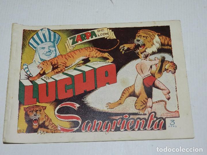 Tebeos: (M3) ZARPA DE LEON  NUM 7 , EDICIONES TORAY - ORIGINAL, SE&Ntilde;ALES DE USO - Foto 1