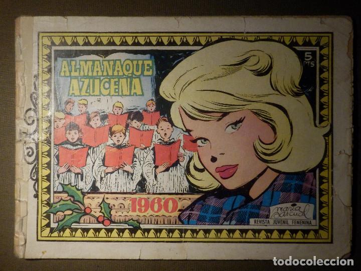 Tebeos: TEBEO - COMIC - COLECCION AZUCENA - Almanaque 1960 - Ediciones TORAY - Foto 1