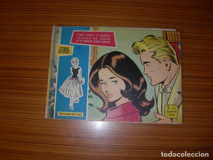 Tebeos: ROSAS BLANCAS EXTRA N&ordm; 13  EDITA TORAY - Foto 1