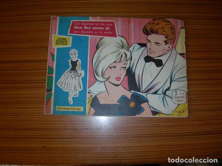 Tebeos: ROSAS BLANCAS EXTRA N&ordm; 15  EDITA TORAY - Foto 1