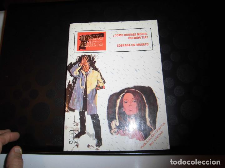 Tebeos: BRIGADA SECRETA N&ordm;8..-EDICIONES TORAY 1982 - Foto 1