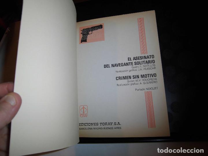 Tebeos: BRIGADA SECRETA N&ordm;5..-EDICIONES TORAY 1982 - Foto 2