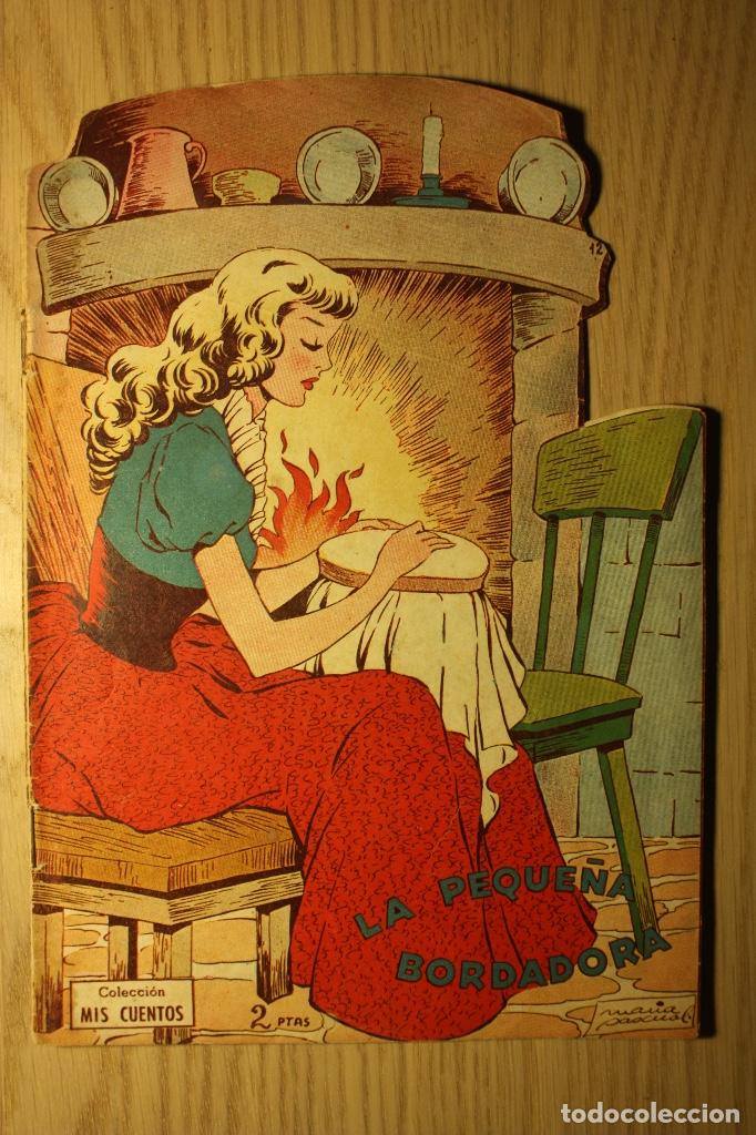 Tebeos: Cuento Troquelado - Colecci&oacute;n Mis Cuentos, n&ordm; 12, 1952 - La peque&ntilde;a bordadora - Ediciones Toray