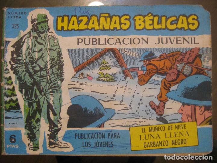Tebeos: HAZA&Ntilde;AS BELICAS - SERIE AZUL - N&ordm;325 - Foto 1