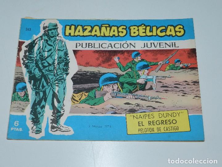 Tebeos: (M0) HAZA&Ntilde;AS BELICAS NUM 363 - EICIONES TORAY , SE&Ntilde;ALES DE USO - Foto 1