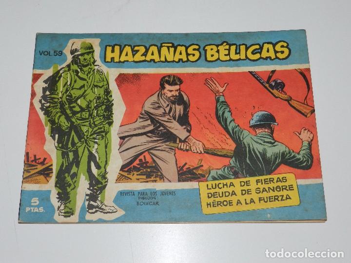Tebeos: (M0) HAZA&Ntilde;AS BELICAS NUM 59 - EICIONES TORAY , SE&Ntilde;ALES DE USO - Foto 1