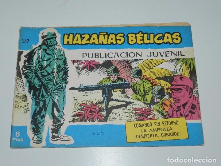 Tebeos: (M0) HAZA&Ntilde;AS BELICAS NUM EXTRA 362 - EICIONES TORAY , SE&Ntilde;ALES DE USO - Foto 1