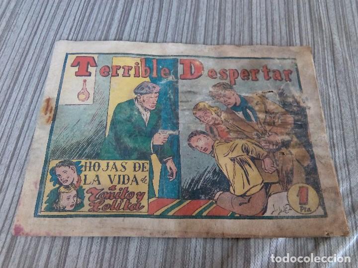 Tebeos: HOJAS DE LA VIDA DE TO&Ntilde;ITO Y LOLITA. 8  TORAY - Foto 1