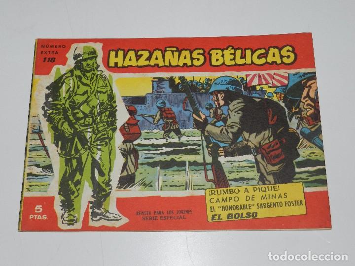 Tebeos: (M0) HAZA&Ntilde;AS BELICAS NUM EXTRA 118 - EICIONES TORAY , SE&Ntilde;ALES DE USO - Foto 1