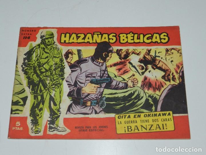 Tebeos: (M0) HAZA&Ntilde;AS BELICAS NUM EXTRA 114 - EICIONES TORAY , SE&Ntilde;ALES DE USO - Foto 1