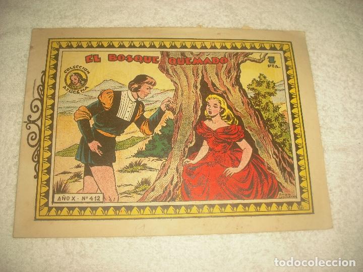 Tebeos: AZUCENA N&deg; 412 . EL BOSQUE QUEMADO . - Foto 1