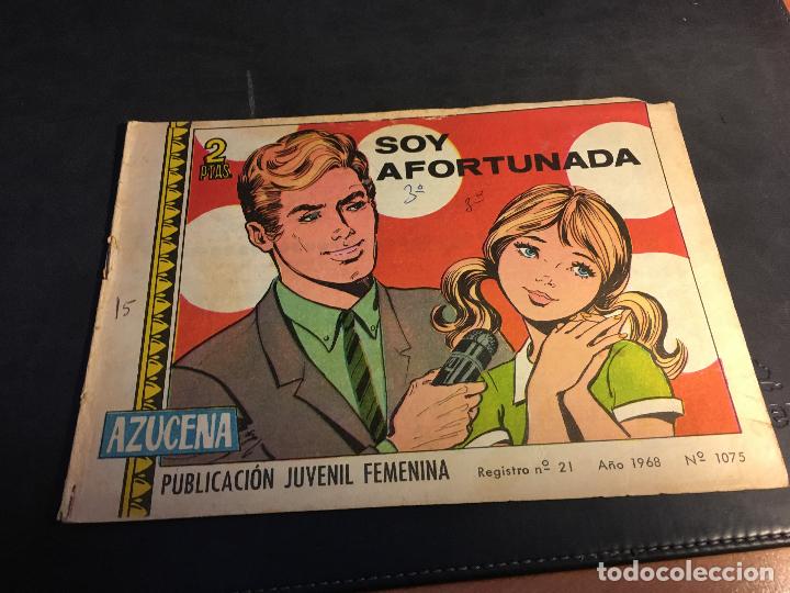 Tebeos: AZUCENA n&ordm; 1075 SOY AFORTUNADA (TORAY)(COB5) - Foto 1
