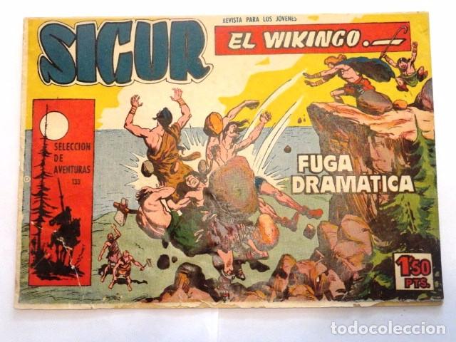 Tebeos: COMIC SIGUR EL WIKINGO FUGA DRAMATICA, SELECCION DE AVENTURAS TORAY - Foto 1