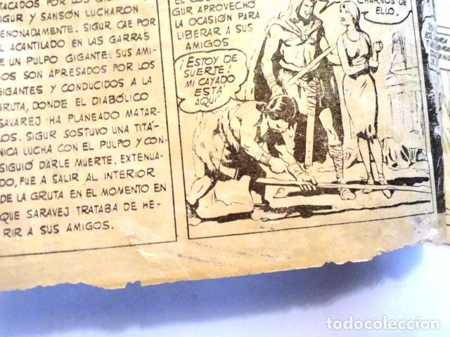Tebeos: COMIC SIGUR EL WIKINGO FUGA DRAMATICA, SELECCION DE AVENTURAS TORAY - Foto 2