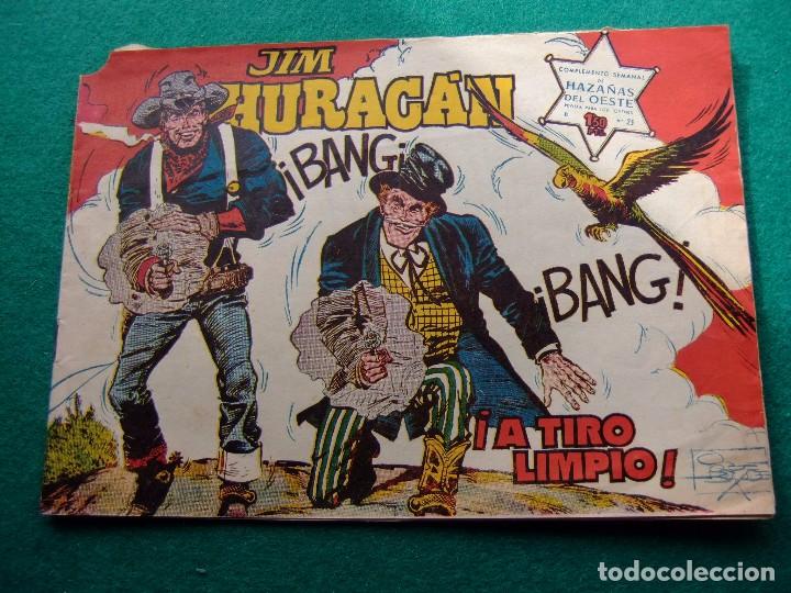 Tebeos: JIM HURACAN N&ordm; 25 EDICIONES TORAY - Foto 1