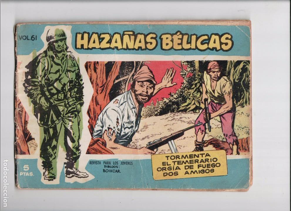 Tebeos: HAZA&Ntilde;AS B&Eacute;LICAS N&ordm; 61 - Foto 1