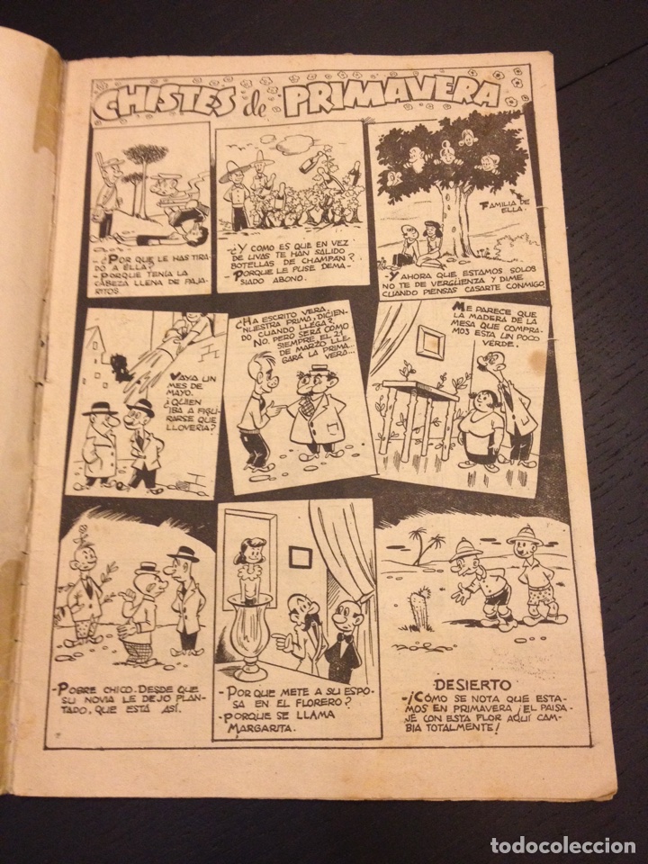 Tebeos: 300 chistes y pico. Ediciones Toray. 1949. Raro - Foto 2