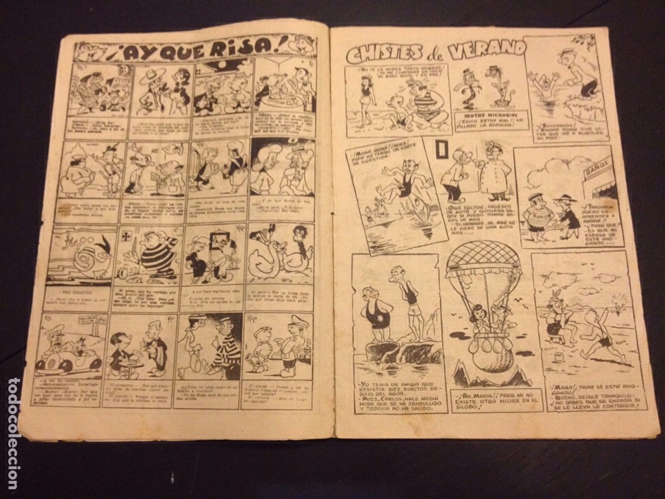 Tebeos: 300 chistes y pico. Ediciones Toray. 1949. Raro - Foto 3