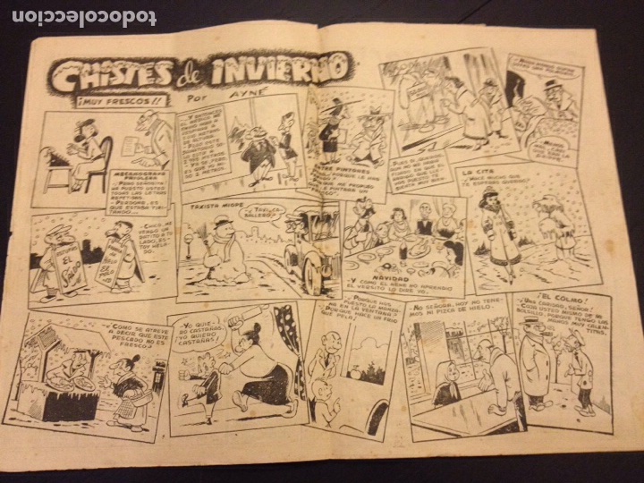 Tebeos: 300 chistes y pico. Ediciones Toray. 1949. Raro - Foto 5