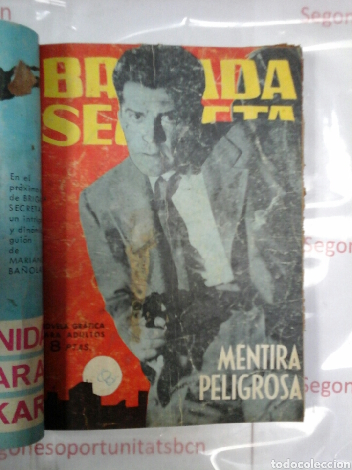 Tebeos: TOMO &Uacute;NICO -BRIGADA SECRETA - - Foto 3