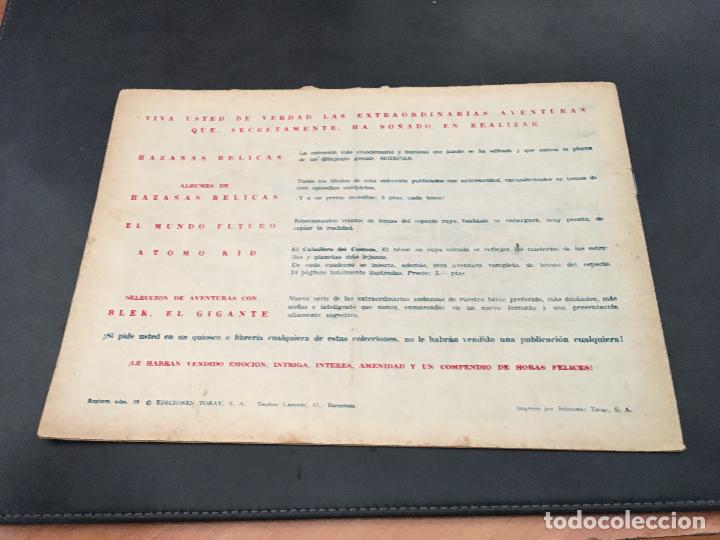 Tebeos: HAZA&Ntilde;AS BELICAS N&ordm; 222 (ORIGINAL ED. TORAY) (COB4) - Foto 2