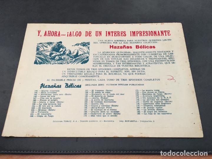 Tebeos: HAZA&Ntilde;AS BELICAS N&ordm; 183 (ORIGINAL ED. TORAY) (COB4) - Foto 2