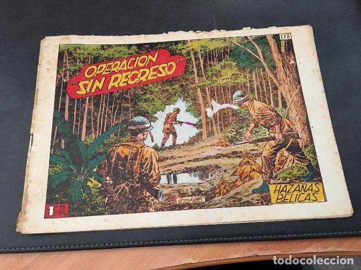 Tebeos: HAZA&Ntilde;AS BELICAS N&ordm; 178 (ORIGINAL ED. TORAY) (COB4) - Foto 1