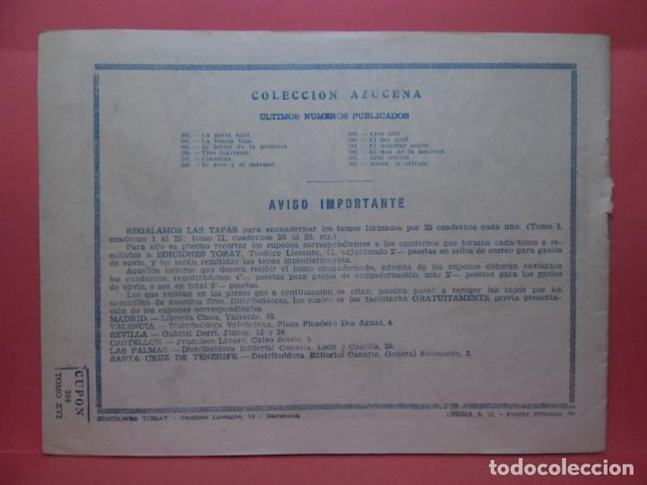 Tebeos: coleccion azucena - toray - n&ordm; 394 - Foto 2
