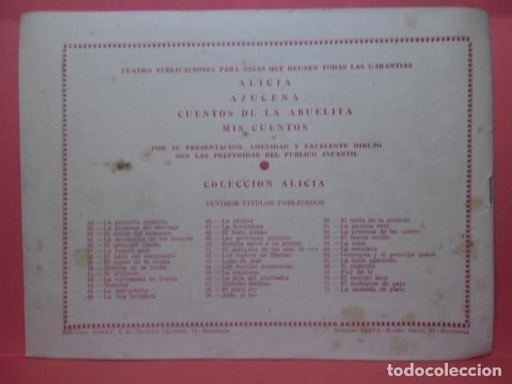 Tebeos: coleccion alicia - toray - n&ordm; 72 - Foto 2