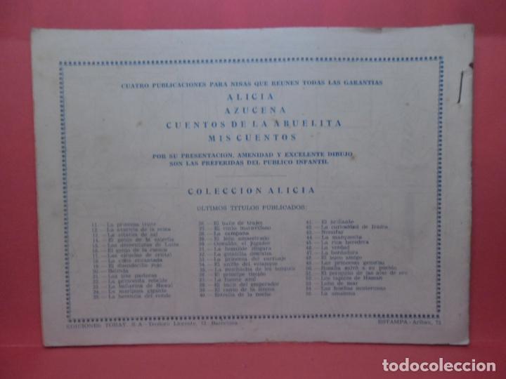 Tebeos: coleccion alicia - toray - n&ordm; 55 - Foto 2