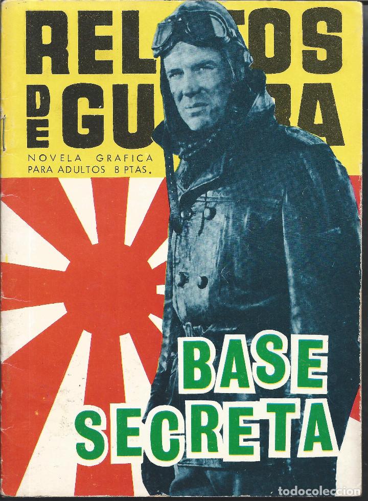 Tebeos: 9232- COMIC RELATOS DE GUERRA N&ordm; 106- BASE SECRETA - Foto 1