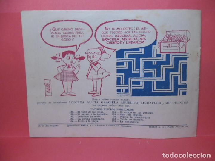 Tebeos: coleccion alicia - toray - n&ordm; 139 - Foto 2