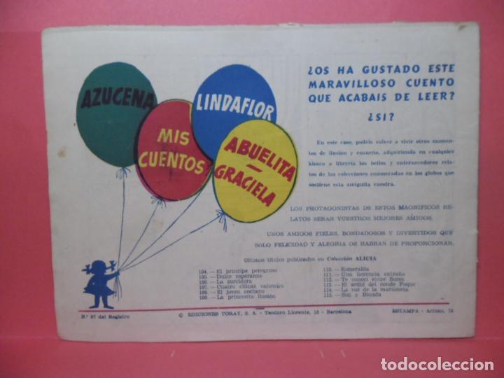 Tebeos: coleccion alicia - toray - n&ordm; 115 - Foto 2
