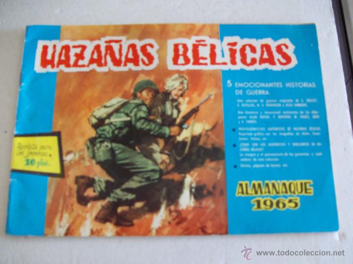 Tebeos: HAZA&Ntilde;AS BELICAS / Almanaque para 1965 - Foto 1