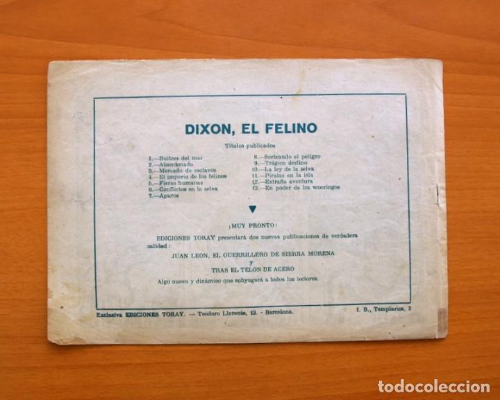 Tebeos: Dixon el felino n&ordm; 13 - En poder de los Wooringos - Ediciones Toray 1954 - Foto 5