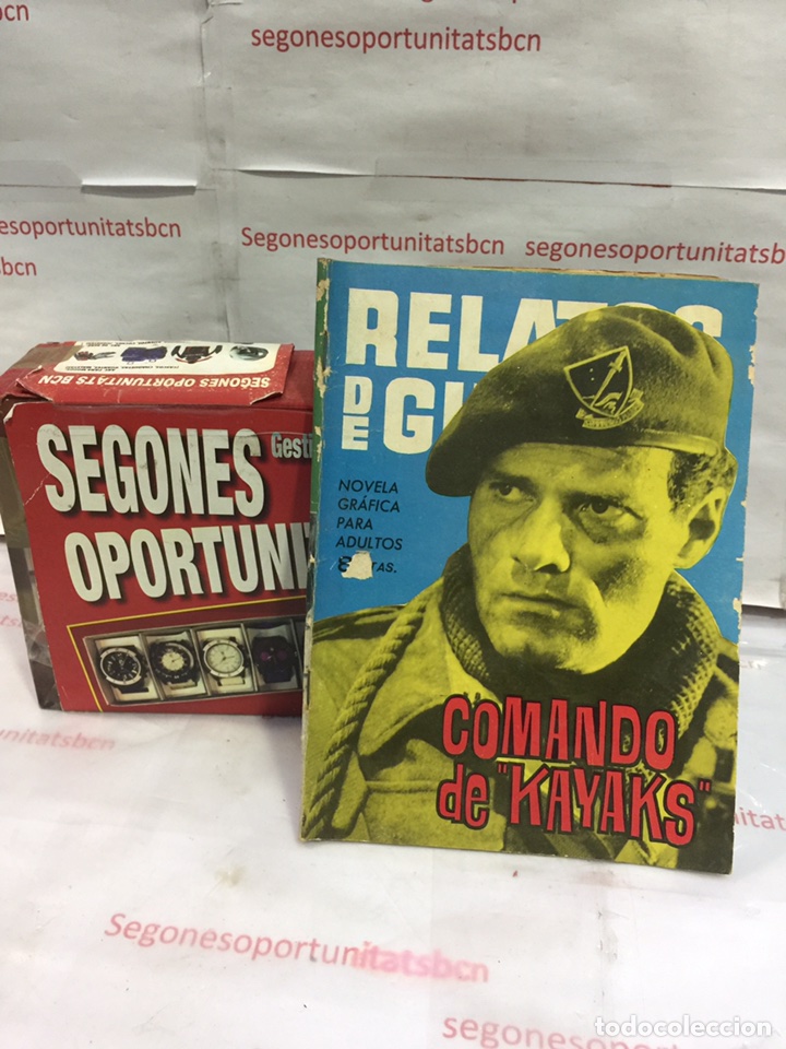 Tebeos: Relatos de guerra - comando de kayaks - numero 57 - ediciones TORAY - Foto 1