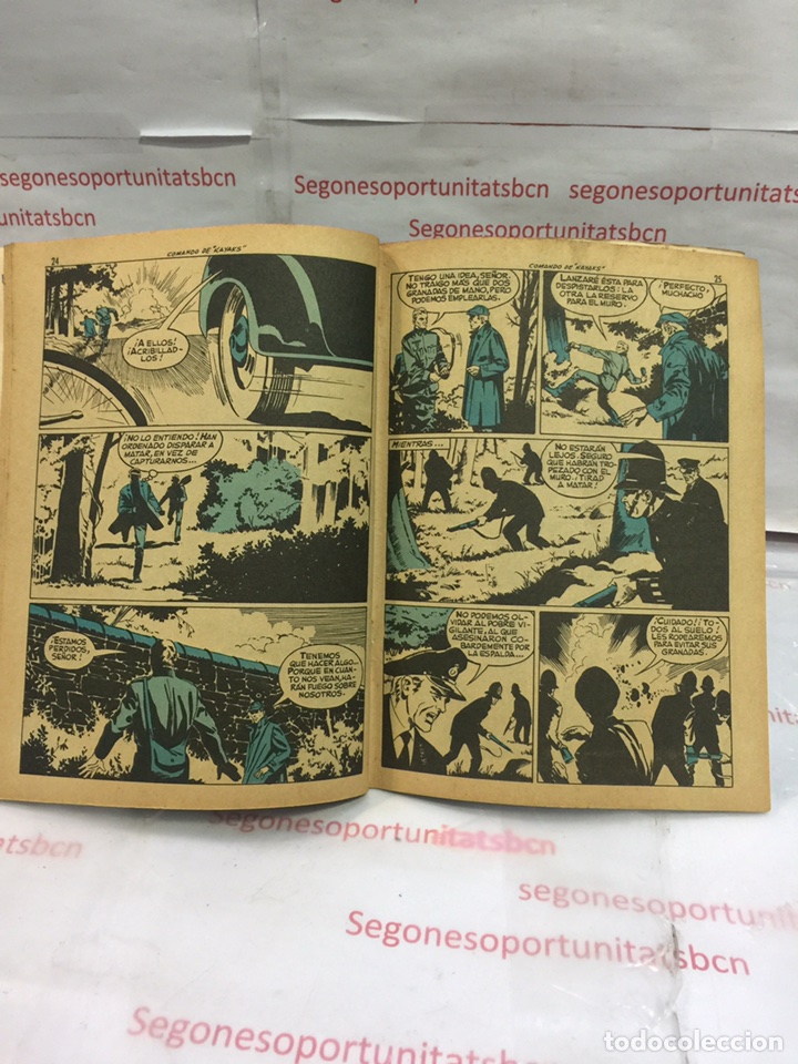 Tebeos: Relatos de guerra - comando de kayaks - numero 57 - ediciones TORAY - Foto 2