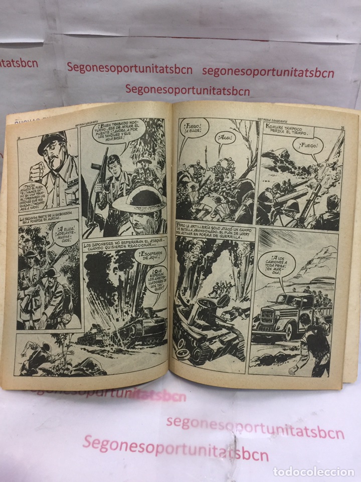 Tebeos: Relatos de guerra - retirada sangrienta - ediciones toray - Foto 2