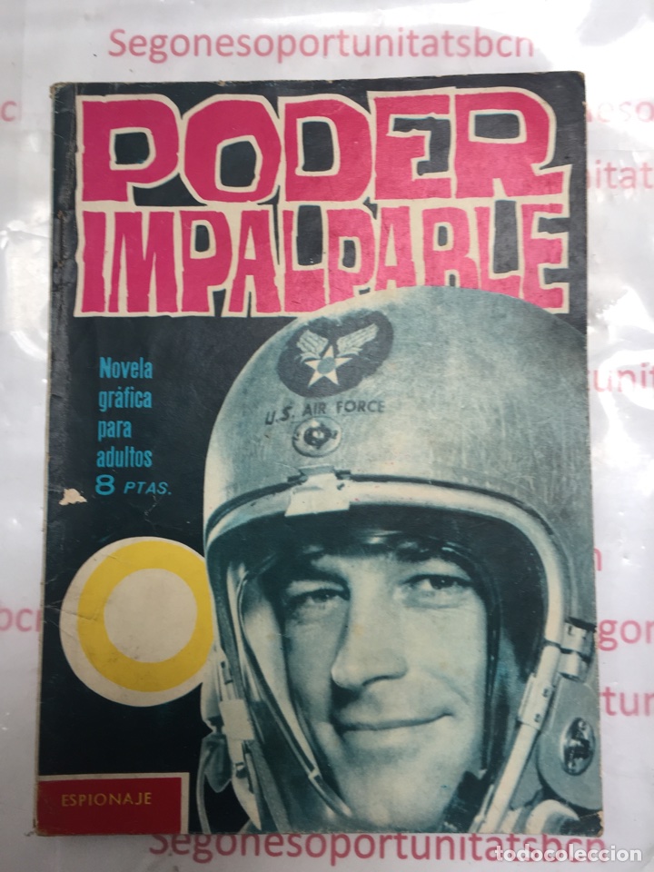Tebeos: PODER IMPALPABLE n&uacute;mero 6 editorial TORAY de 1965 - Foto 1