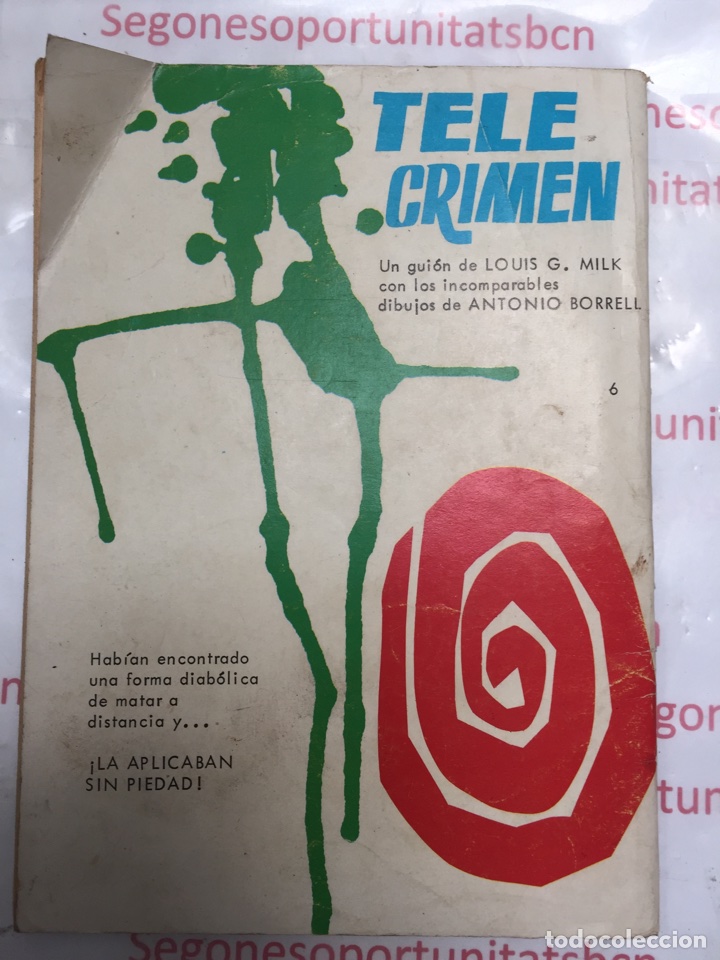 Tebeos: PODER IMPALPABLE n&uacute;mero 6 editorial TORAY de 1965 - Foto 2