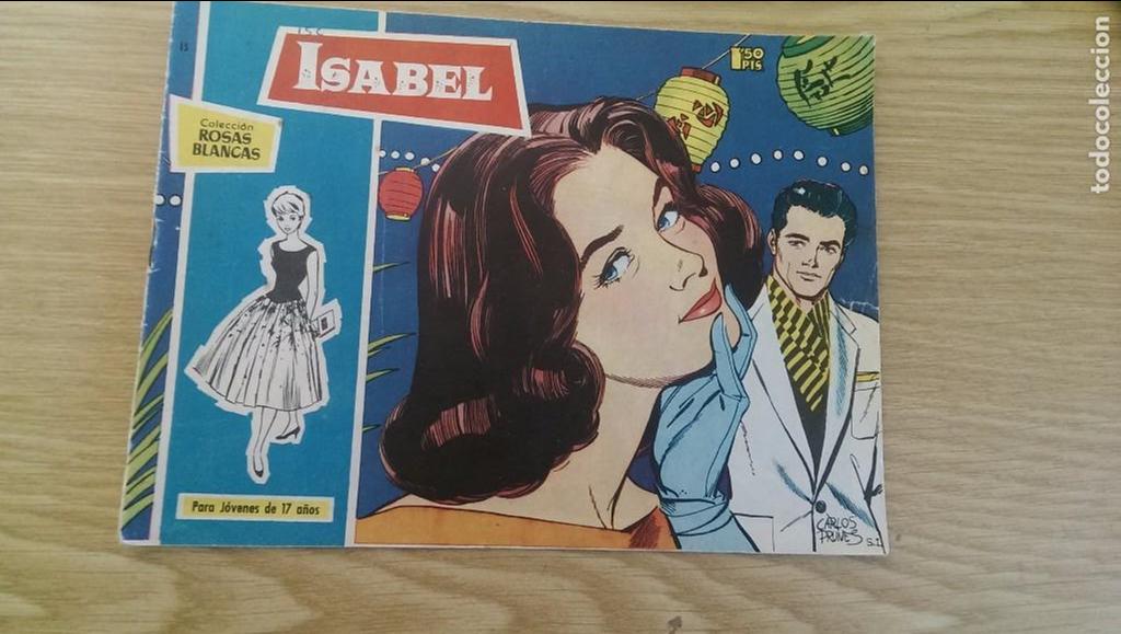 Tebeos: TEBEO COLECCI&Oacute;N ROSAS BLANCAS N&ordm; 15 &laquo;ISABEL&raquo; - Foto 1