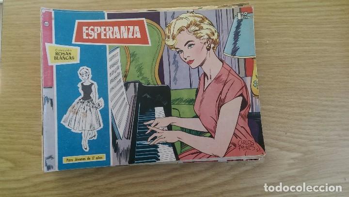 Tebeos: TEBEO COLECCI&Oacute;N ROSAS BLANCAS N&ordm; 34 &laquo;ESPERANZA&raquo; - Foto 1