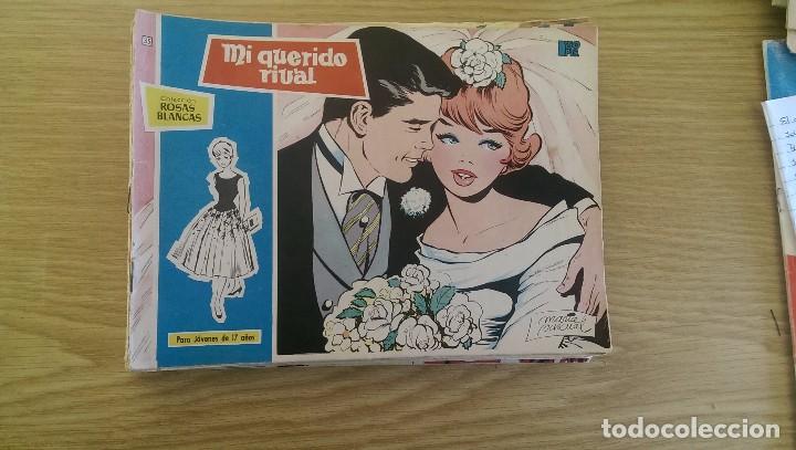 Tebeos: TEBEO COLECCI&Oacute;N ROSAS BLANCAS N&ordm; 35 &laquo;MI QUERIDO RIVAL&raquo; - Foto 1