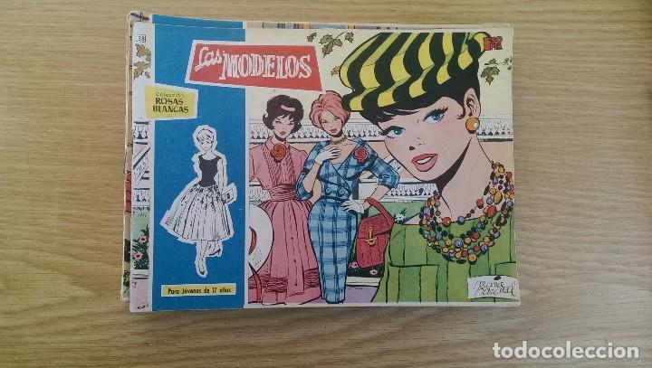 Tebeos: TEBEO COLECCI&Oacute;N ROSAS BLANCAS N&ordm; 38 &laquo;LAS MODELOS&raquo; - Foto 1