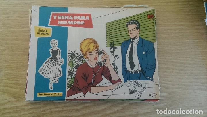 Tebeos: TEBEO COLECCI&Oacute;N ROSAS BLANCAS N&ordm; 141 &laquo;Y SER&Aacute; PARA SIEMPRE&raquo; - Foto 1