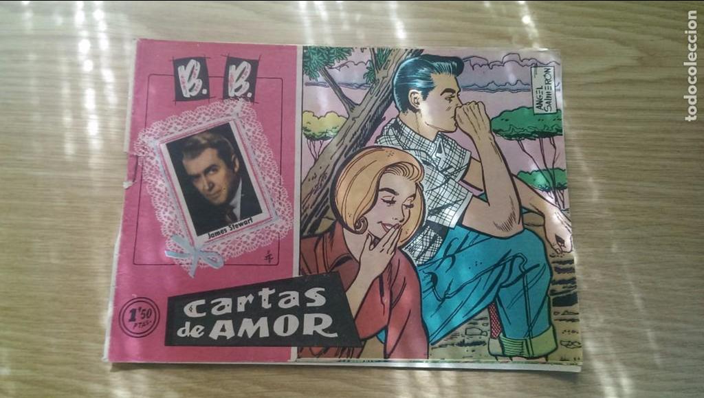 Tebeos: TEBEO COLECCI&Oacute;N B.B. &laquo;CARTAS DE AMOR&raquo; - Foto 1