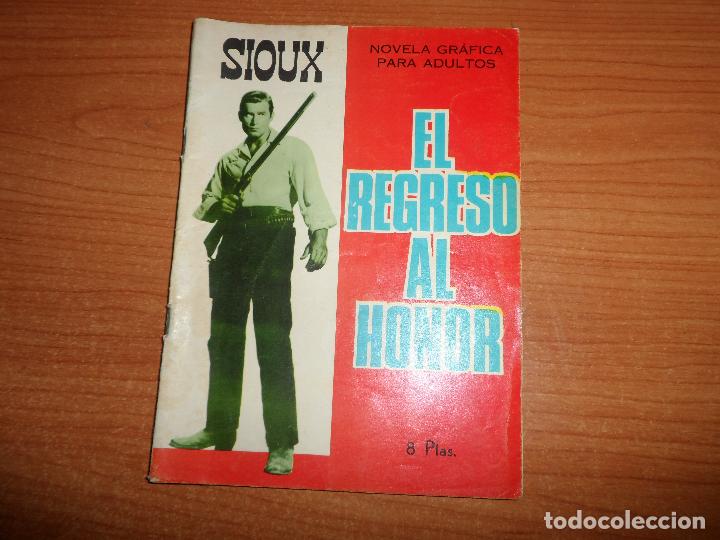 Tebeos: SIOUX N&ordm; 80  EL REGRESO AL HONOR EDITORIAL  TORAY - Foto 1