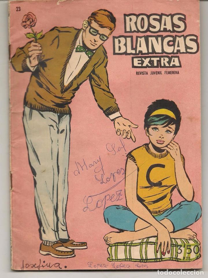 Tebeos: ROSAS BLANCAS EXTRA. N&ordm; 23,  TORAY 1958. (C/A57) - Foto 1