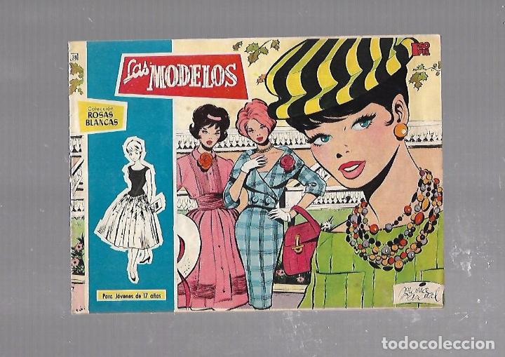 Tebeos: TEBEO. COLECCION ROSAS BLANCAS. LAS MODELOS. N&ordm; 38 - Foto 1